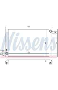 Radiatore, Raffreddamento motore NISSENS