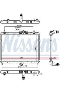 Radiatore, Raffreddamento motore NISSENS