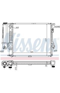 Radiatore, Raffreddamento motore NISSENS