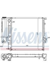 Radiatore, Raffreddamento motore NISSENS