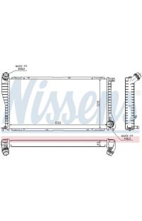 Radiatore, Raffreddamento motore NISSENS
