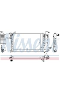 Radiatore, Raffreddamento motore NISSENS