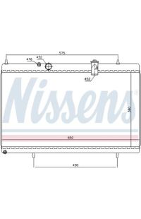 Radiatore, Raffreddamento motore NISSENS