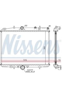 Radiatore, Raffreddamento motore NISSENS