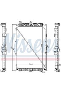 Cilindro trasmettitore, Frizione NISSENS