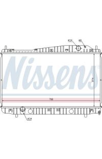 Radiatore, Raffreddamento motore NISSENS