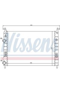 Radiatore, Raffreddamento motore NISSENS