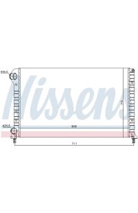 Radiatore, Raffreddamento motore NISSENS