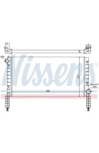 Radiatore, Raffreddamento motore NISSENS