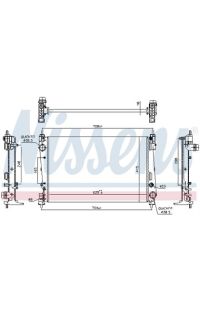 Radiatore, Raffreddamento motore NISSENS