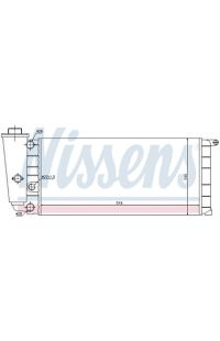 Radiatore, Raffreddamento motore NISSENS