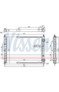 Radiatore, Raffreddamento motore NISSENS