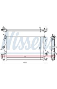 Radiatore, Raffreddamento motore NISSENS