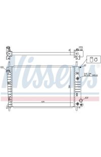 Radiatore, Raffreddamento motore NISSENS