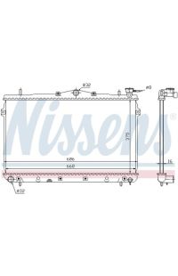 Radiatore, Raffreddamento motore NISSENS
