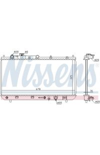 Radiatore, Raffreddamento motore NISSENS