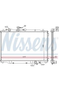Radiatore, Raffreddamento motore NISSENS