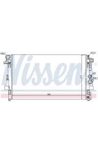 Radiatore, Raffreddamento motore NISSENS