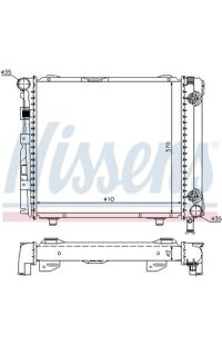 Radiatore, Raffreddamento motore NISSENS