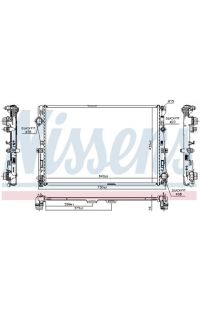 Radiatore, Raffreddamento motore NISSENS