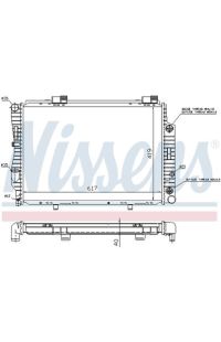 Radiatore, Raffreddamento motore NISSENS
