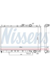 Radiatore, Raffreddamento motore NISSENS