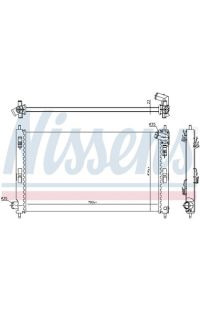 Radiatore, Raffreddamento motore NISSENS