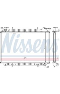 Radiatore, Raffreddamento motore NISSENS