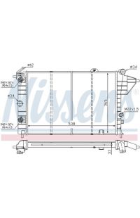 Radiatore, Raffreddamento motore NISSENS
