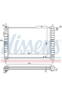 Radiatore, Raffreddamento motore NISSENS