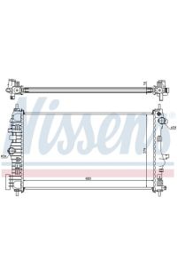 Radiatore, Raffreddamento motore NISSENS