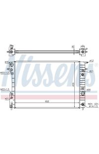 Radiatore, Raffreddamento motore NISSENS
