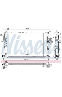 Radiatore, Raffreddamento motore NISSENS