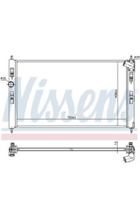 Radiatore, Raffreddamento motore NISSENS