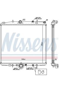 Radiatore, Raffreddamento motore NISSENS