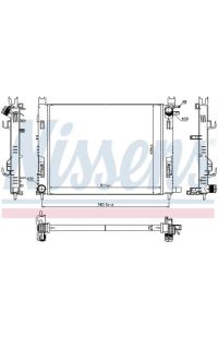 Radiatore, Raffreddamento motore NISSENS