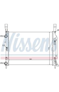 Radiatore, Raffreddamento motore NISSENS