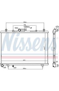 Radiatore, Raffreddamento motore NISSENS