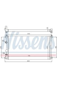 Radiatore, Raffreddamento motore NISSENS