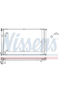 Radiatore, Raffreddamento motore NISSENS