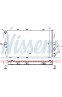 Radiatore, Raffreddamento motore NISSENS