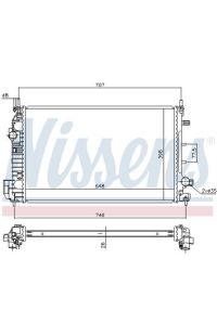 Radiatore, Raffreddamento motore NISSENS