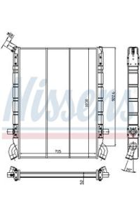 Correttore della forza frenante NISSENS