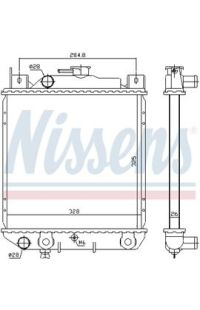 Radiatore, Raffreddamento motore NISSENS