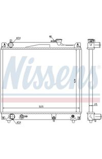 Radiatore, Raffreddamento motore NISSENS