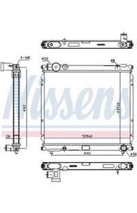 Radiatore, Raffreddamento motore NISSENS