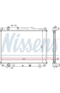 Radiatore, Raffreddamento motore NISSENS