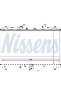 Radiatore, Raffreddamento motore NISSENS