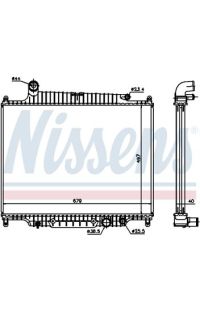 Radiatore, Raffreddamento motore NISSENS
