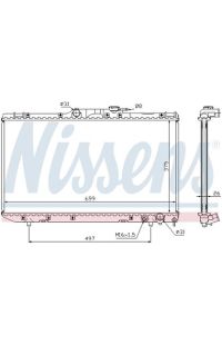 Radiatore, Raffreddamento motore NISSENS